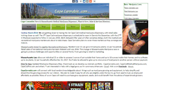 Desktop Screenshot of capecannabis.com